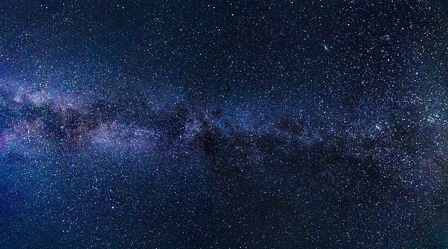 Night sky with the Milky way galaxy